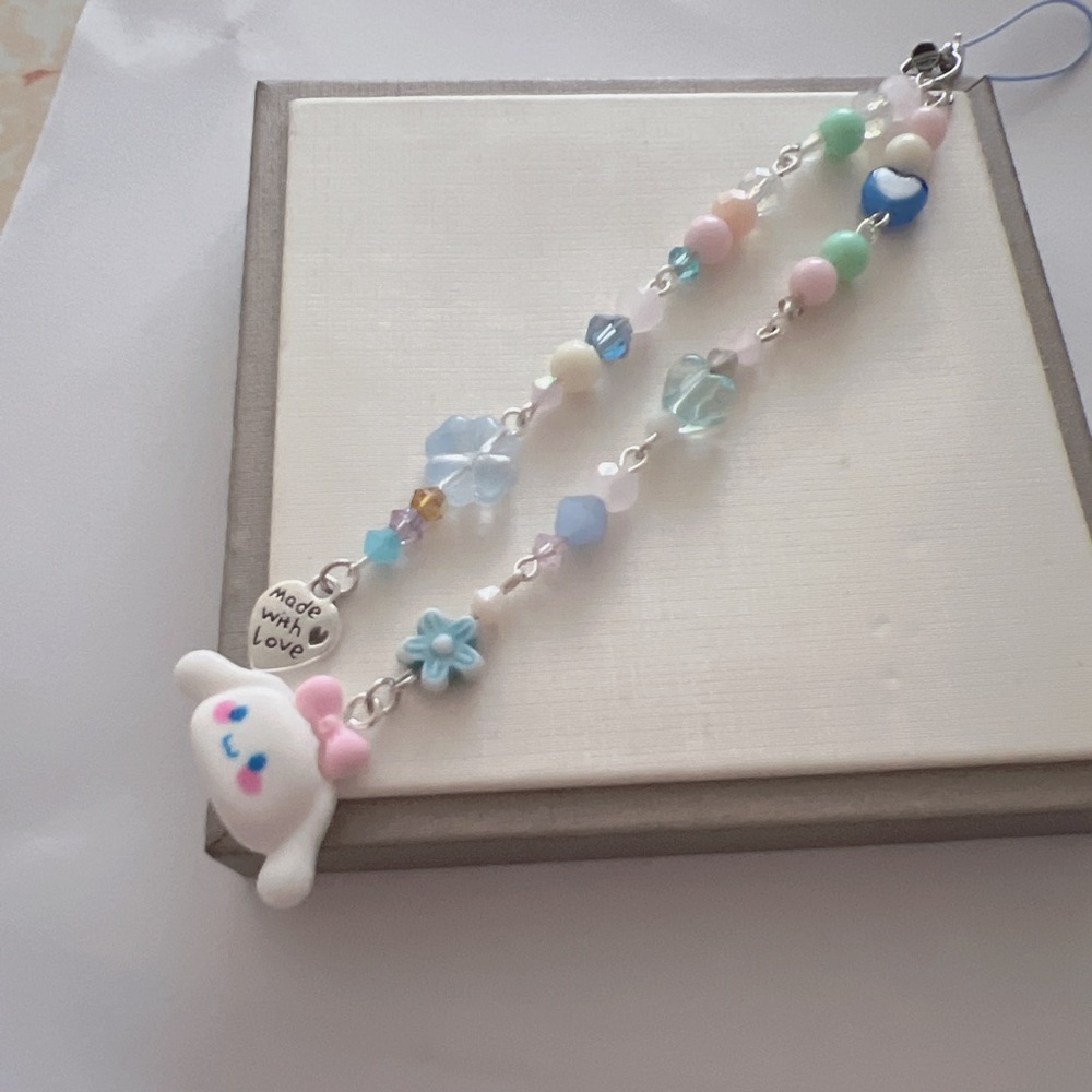 Sanrio cinnamoroll phone charm